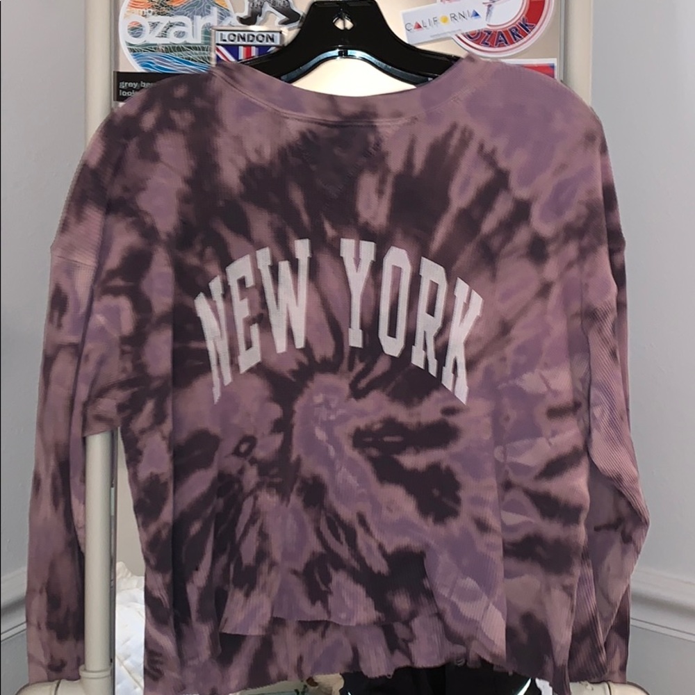 Personalized brandy Melville New York long sleeve